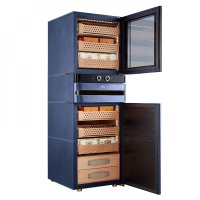 Шкаф для хранения сигар (хьюмидор) Afidano L8 (Королевский синий)